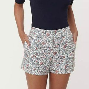 XS Loft Floral Riviera Shorts